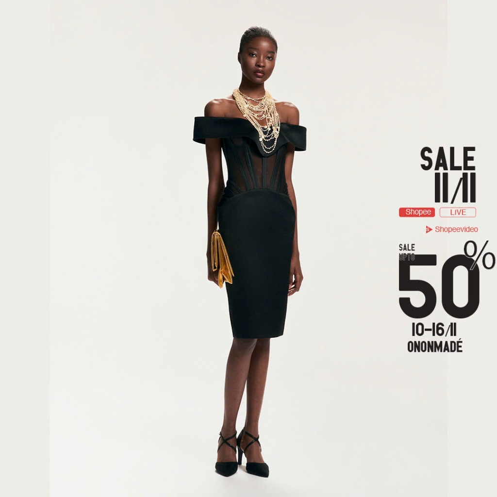 ONONMADE Đầm Corset Trễ Vai Hideaway Dress