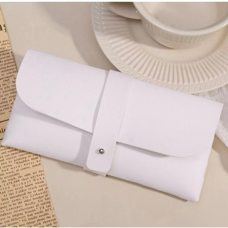 Combo 4in1 Túi da đựng mắt kính+ Cây vặn ốc+ chai nước lau kính+ khăn lau