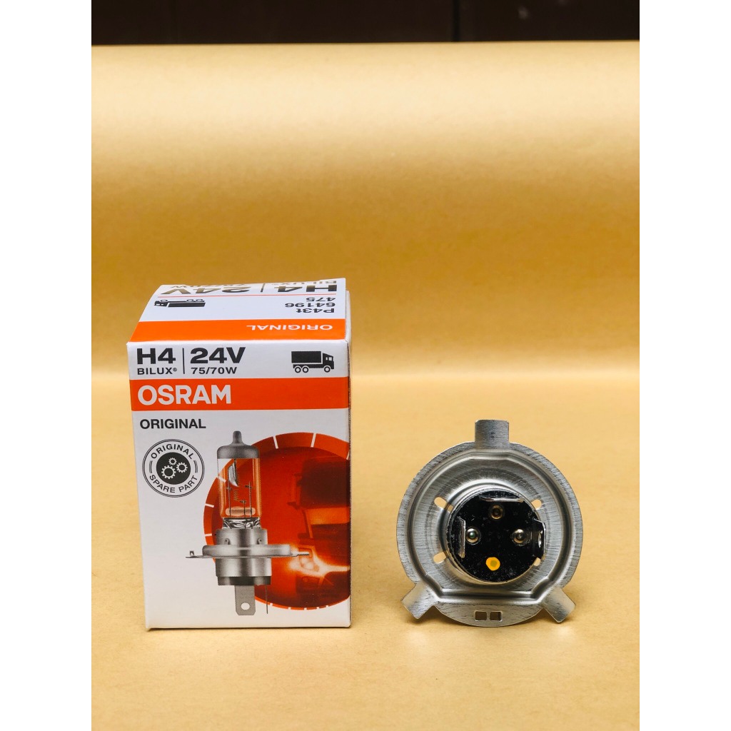 Bóng Đèn Pha Halogen OSRAM Original H4 24V 75/70W Chất Lượng Cao Cho Xe Hơi