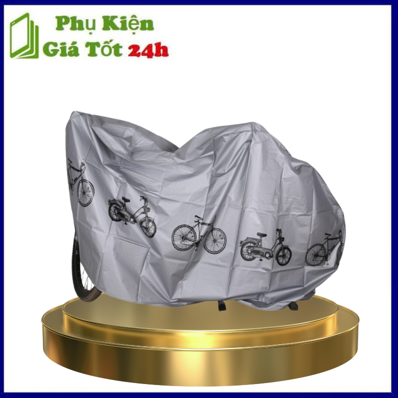 Áo trùm xe máy chống nắng mưa mụi.Bạt phủ trùm xe tiện dụng_B094
