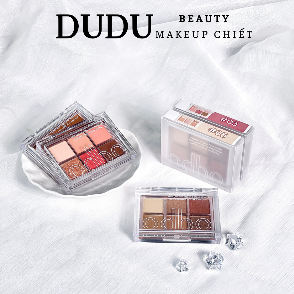 Bảng Phấn Mắt 6 Ô Odbo Signature Eyeshadow Palette [DUDUBEAUTY]