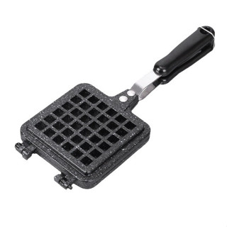 Khuôn làm bánh waffle 13cm chống dính cho bếp ga, dụng cụ làm bánh khuôn bánh quế