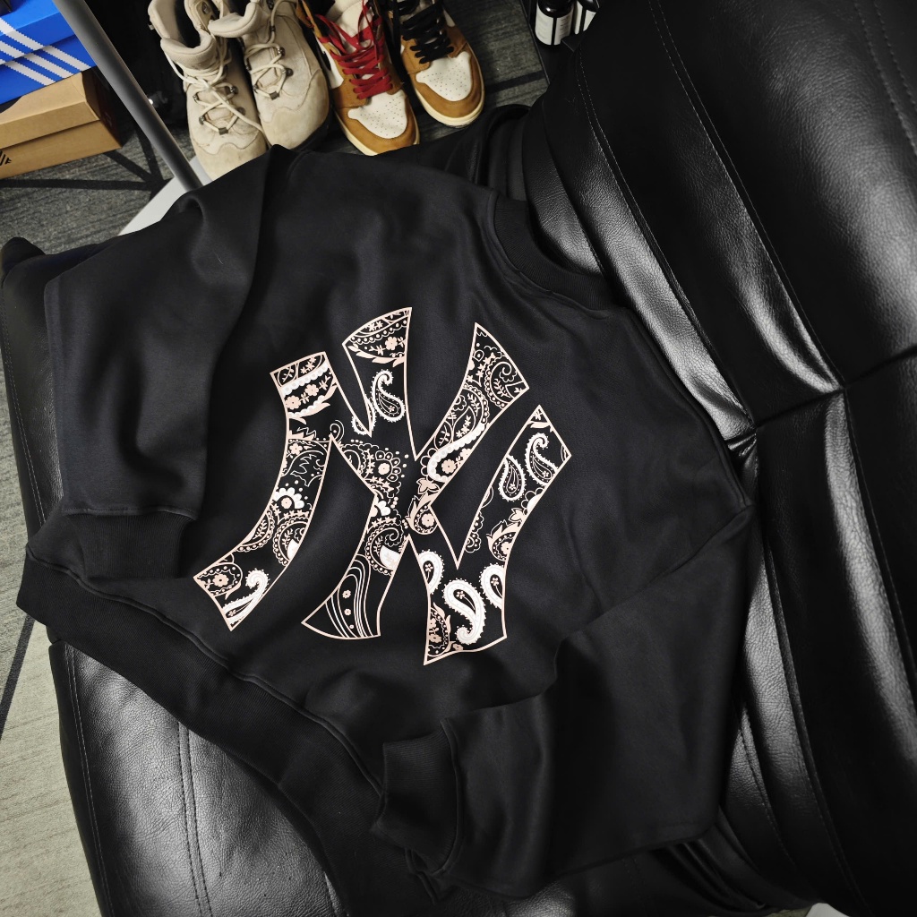 [Ảnh Thật] Áo Sweater NY Paisley Pattern - Streetwears SG