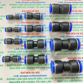 | COMBO 5 CÁI | 5 cái nối thẳng, măng sông PU nối 2 đầu ống