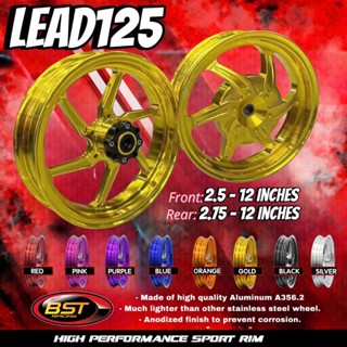 VÀNH MÂM LEAD 125 ( 4 VAL )  2.5 & 2.75 - 12 INCHES 6 CÂY BST 0Z - 611 - F2