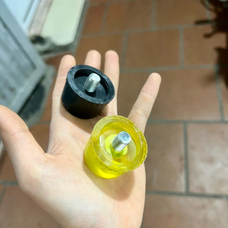 Búa Cao Su 2 Đầu BP Vàng Đen ( hàng loại 1)