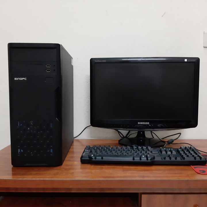 Bộ máy tính học online, bán hàng, dùng cho văn phòng , ram 4GB, có ổ SSD nhiều cấu hình