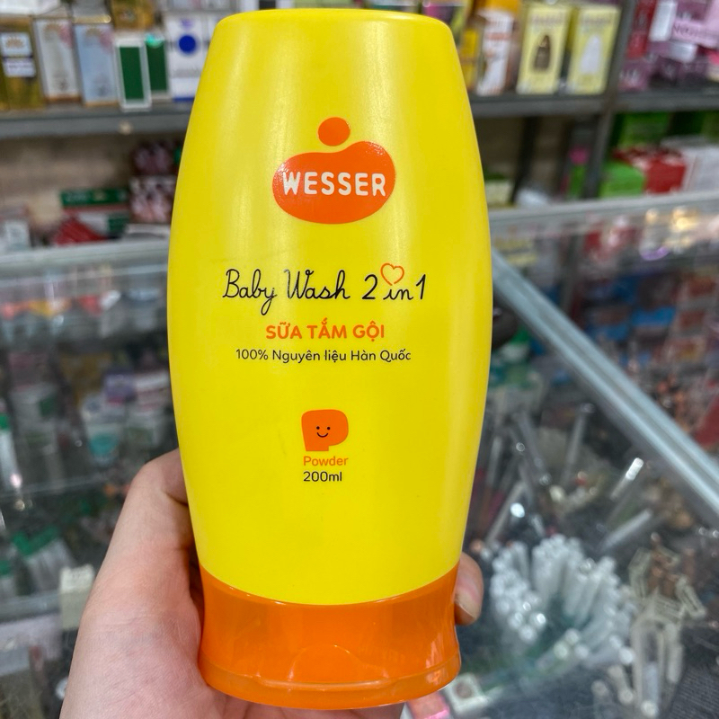 Sữa Tắm Gội Wesser 200ml