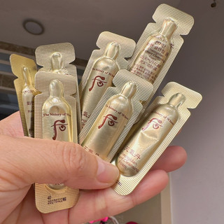 (10 gói date 2027)  Sữa rửa mặt tái sinh da Whoo Cheongidan Radiant Cleansing Foam