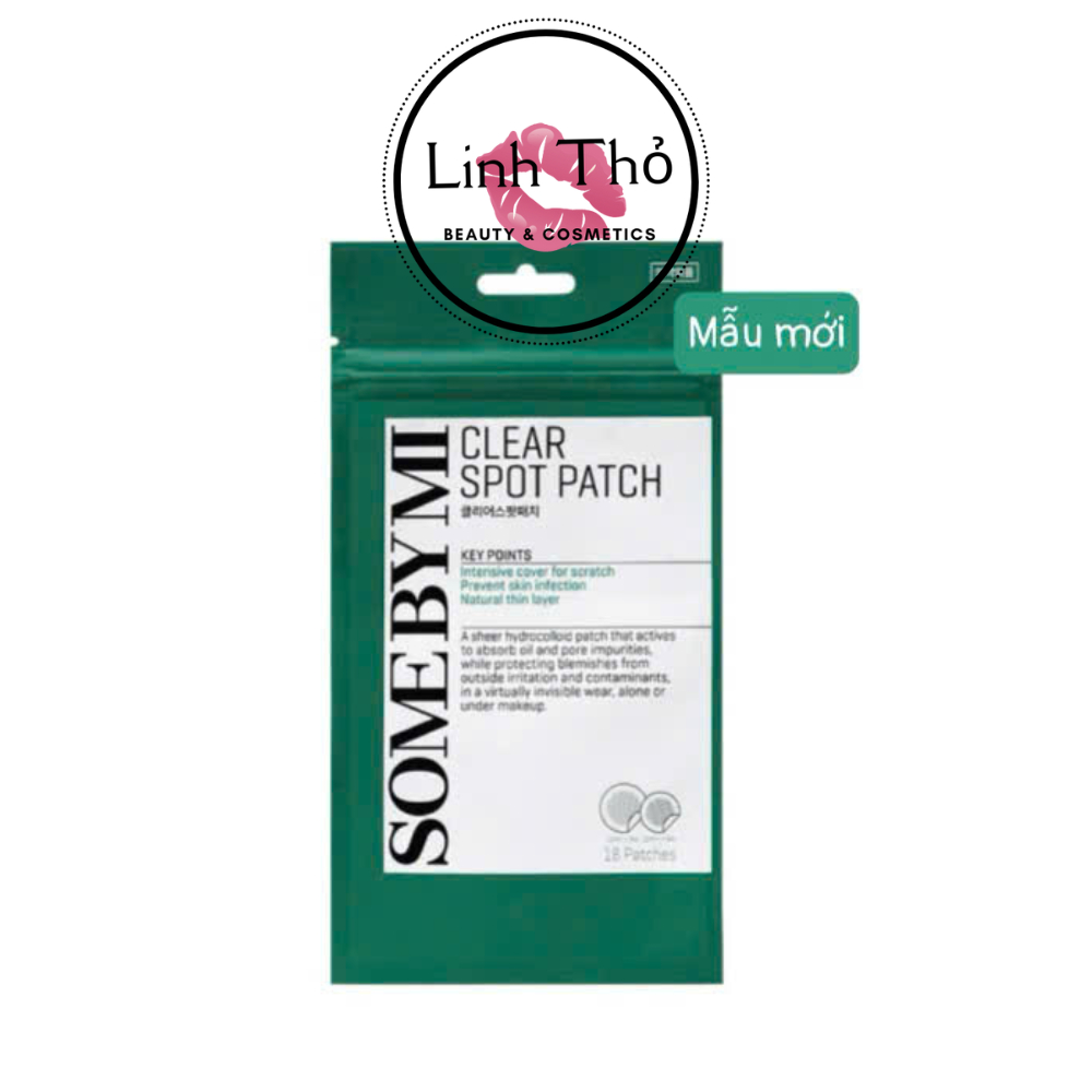 [MẪU MỚI] Miếng Dán Mụn Some By Mi Clear Spot Patch 18pcs