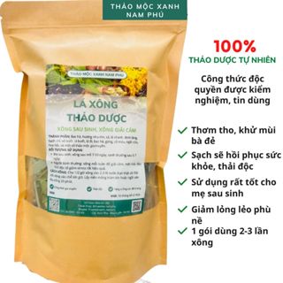 Lá Xông Sản Phụ sau sinh, Lá xông thảo dược xông cơ thể - Thảo Mộc Nam Phú