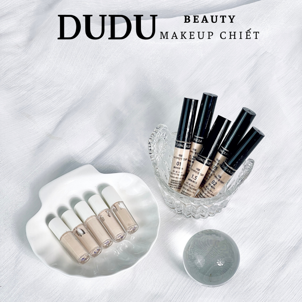 Kem Che khuyết điểm The Saem Cover Perfection Tip Concealer SPF28 6.5g [DUDUBEAUTY] | BigBuy360 - bigbuy360.vn