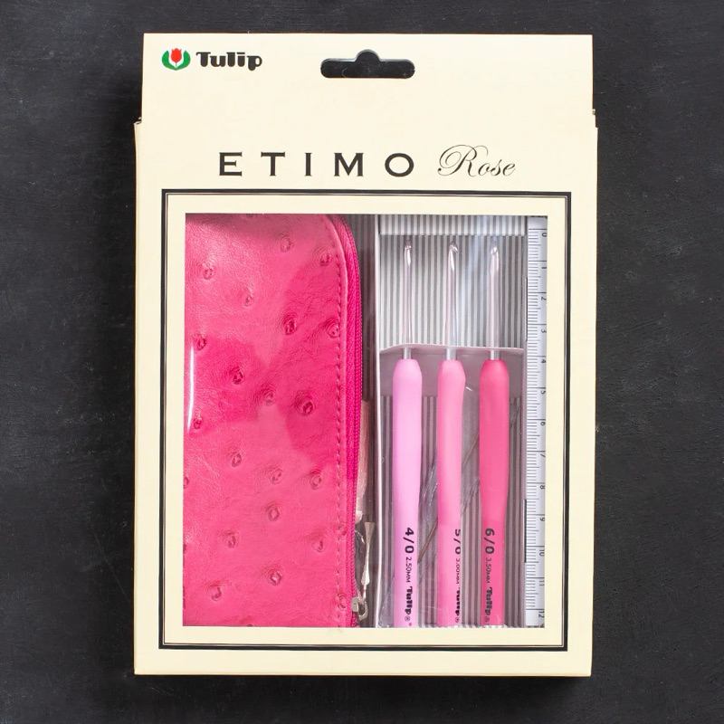 Bộ kim móc Tulip Etimo Rose 3 size