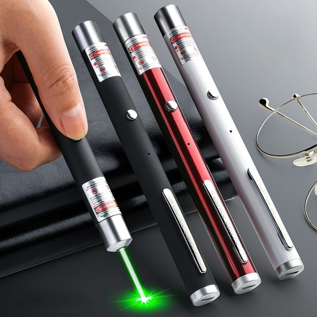 Đèn lazer 303 tia Đỏ - Đèn lazer dạy học EUNIO