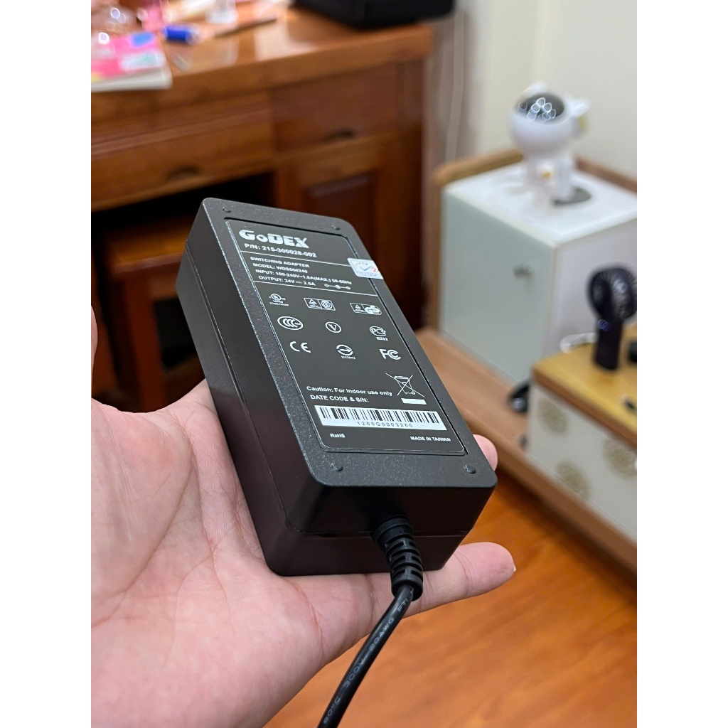adapter-nguồn máy in tem godex ez 1100 plus