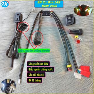 (New 2025) Mạch Relay Passing Cơ Mạch Passing Sh Cơ Bản Gắn Trợ Sáng L4x Cho Winner, Wave, FuLed,...BH 12tháng