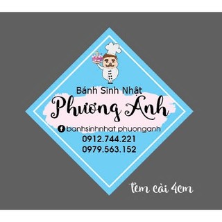 [ In yêu cầu ]  Tem cài Bánh Sinh Nhật, Tem cài Bánh