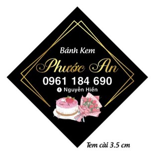 [ In yêu cầu ]  Tem cài Bánh Sinh Nhật, Tem cài Bánh