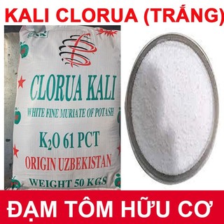 Kali trắng (K2O 61%) GÓI 1kg