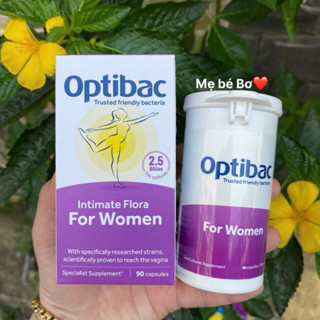Men Optibac tím 90 viên chuẩn Uk Anh Quốc
