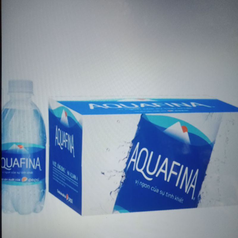 Nước tinh khiết Aquafina 355 ml , thùng 24 chai