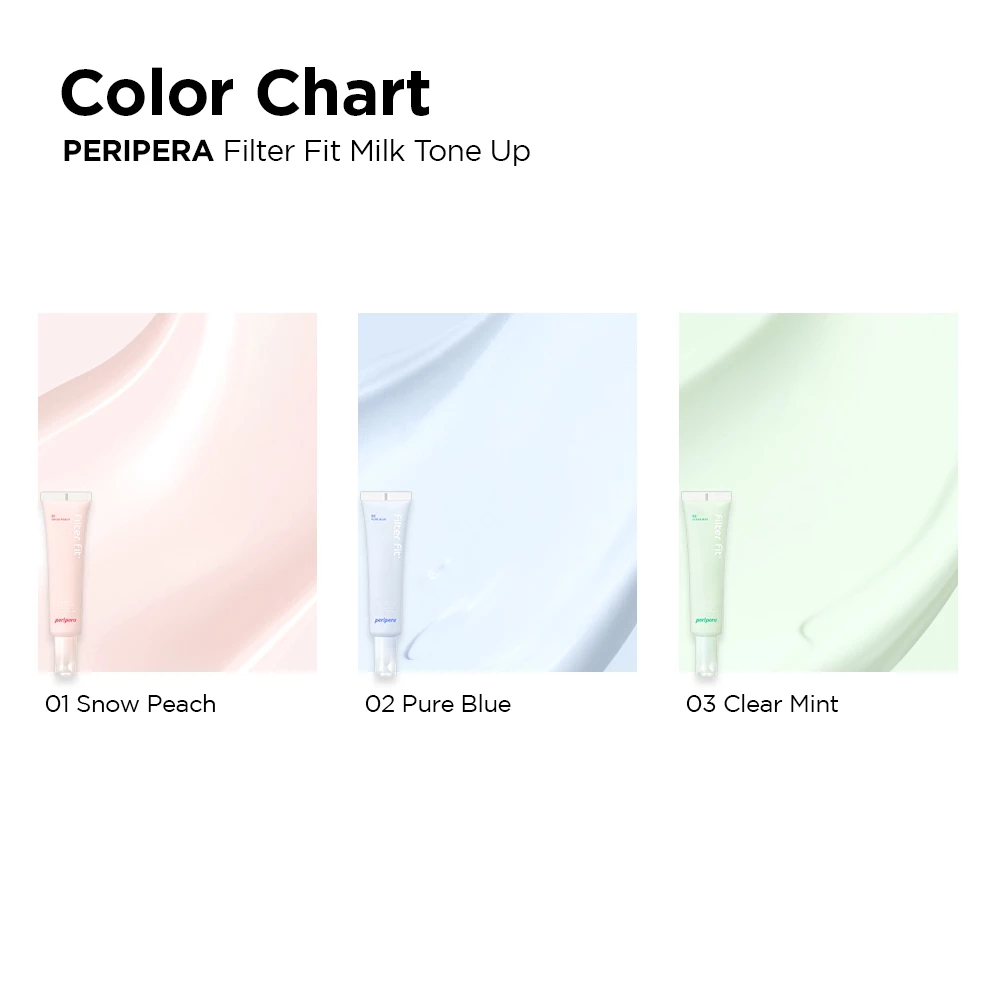 Kem Lót Peripera Filter Fit Milk Tone Up Cream 35ml SPF30 PA + +