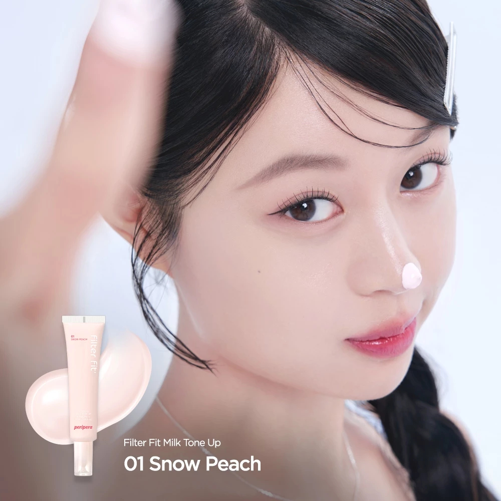 Kem Lót Peripera Filter Fit Milk Tone Up Cream 35ml SPF30 PA + +