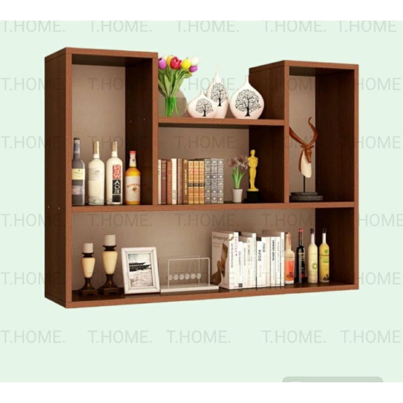  Giá decor chữ u treo tường decor bằng gỗ,kệ sách gắn tường đa năng trong phòng,quán ăn,cửa hàng 