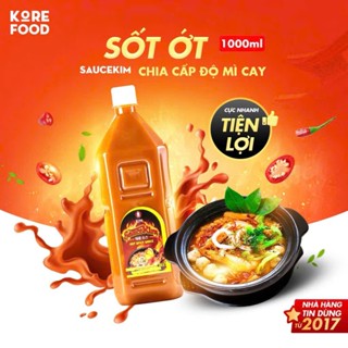 SỐT ỚT TẠO CẤP ĐỘ MÌ CAY HÀN QUỐC SAUCEKIM