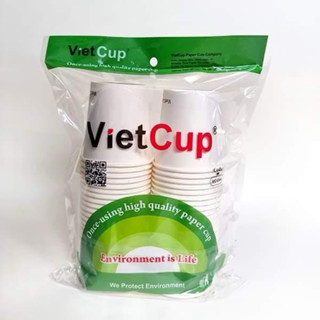 ly giấy 6oz Vietcup ( 1 túi = 1 lốc= 1 gói =>  50cái*180ml)