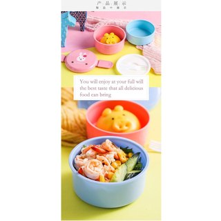 Hộp bento mini tròn cho bé