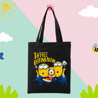 Túi Tote vải canvas nhiều mẫu đi học thêm, đi chơi,du lịch đựng vừa A4, laptop kích thước 33x37 TOTE04