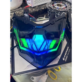 Đèn hậu Vario Led audi chỉnh bằng App hoặc cục hít_Hậu tích hợp xinhan lắp đặt như zin cho VARIO 125/150 2018 đến nay