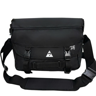 Cặp nam đeo chéo TROY Jupiter phối nắp size 37x30x13cm đựng laptop 14inch, chất vải bố chống thấm