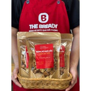 Bánh mỳ ngũ cốc sấy bơ tỏi The Bready 150gr