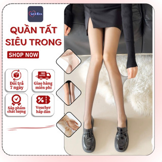  Quần Tất giấy nữ 0D siêu trong tàng hình siêu Mỏng dai thật chân mịn nhẹ QT19 - Leeva Store 