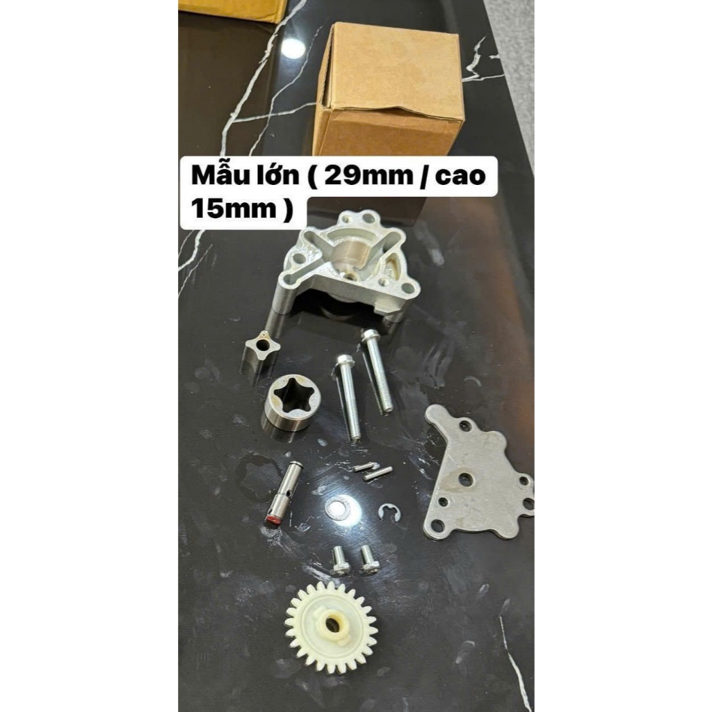 Bơm Nhớt Lớn Wave Dr Độ Redleo Bơm Siêu dày , Siêu lớn , Bơm siêu mạnh