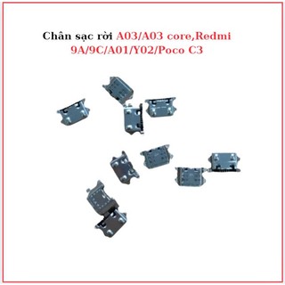 Chân sạc rời A01/redmi 9A/9C/A03/Y02/Poco C3