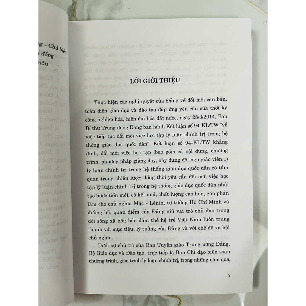 Sách - Giáo Trình Kinh Tế Chính Trị Mác - Lênin (Dành Cho Bậc Đại Học Hệ Không Chuyên Lý Luận Chính Trị) | BigBuy360 - bigbuy360.vn