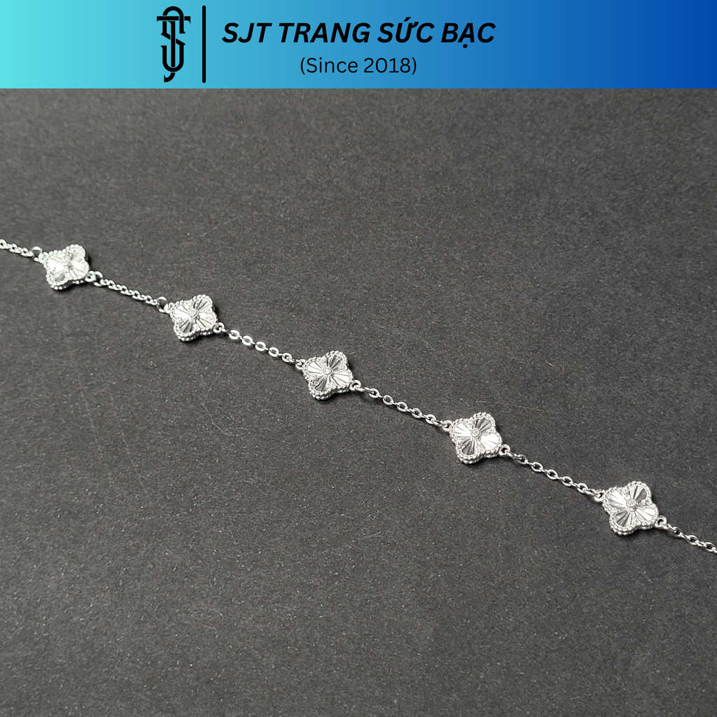 LẮC TAY MULTI SILVER CHARMS