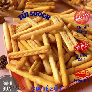  Bánh quy đũa bánh quy bánh que bim khoai cọng túi 500Gr loại 1 đặc biệt thơm ngon đồ ăn vặt 