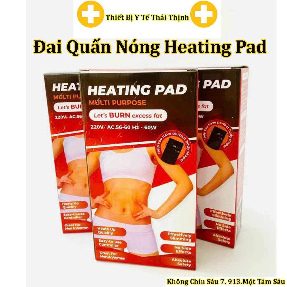 Đai Quấn Nóng Heating Pad Giảm Mỡ Bụng