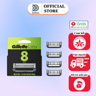 Hộp lưỡi dao cạo râu 5 lưỡi Gillette Labs cao cấp