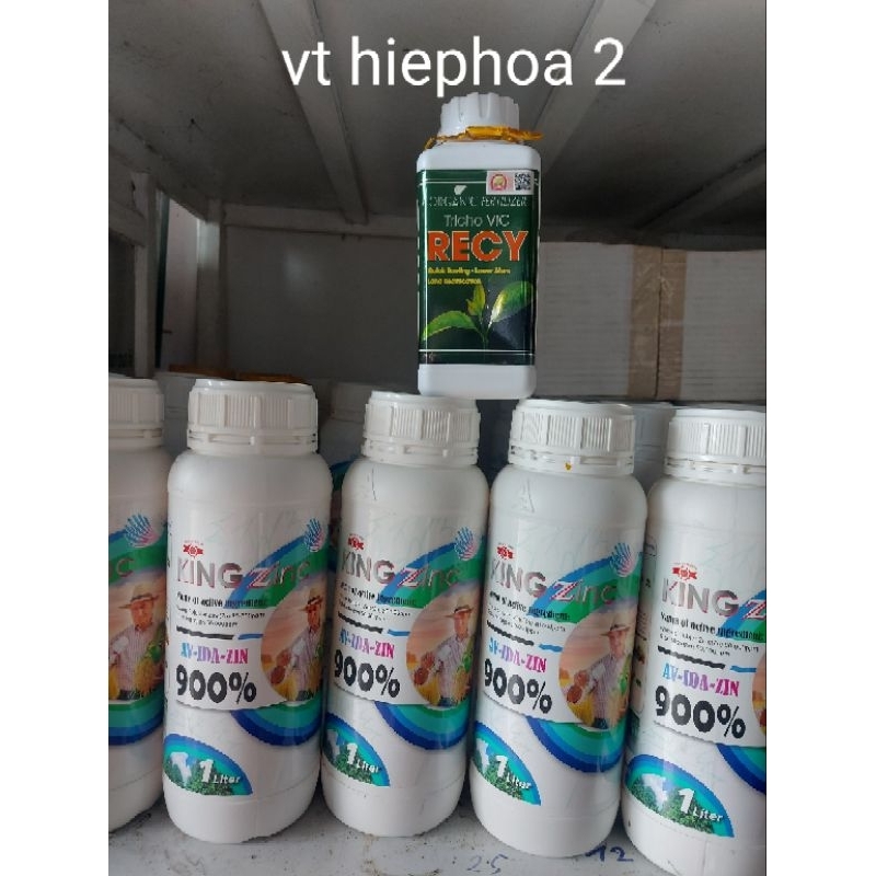Combo 5 chai KING ZN 900% ( Tặng 1 recy )