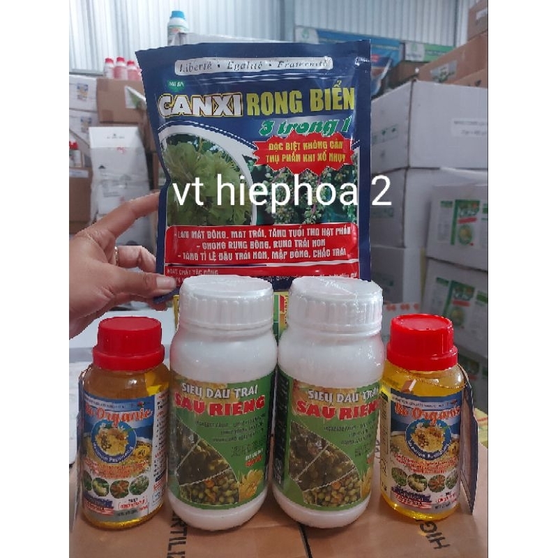 Bộ 3 ĐẬU TRÁI SẦU RIÊNG ( 400lit )