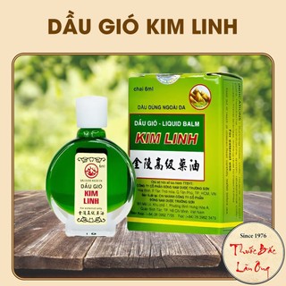 Dầu gió Kim Linh 6ml chính hãng, giảm say xe, giải cảm, đau bụng, làm ấm cơ thể