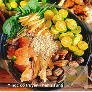Siro ho thảo mộc húng chanh