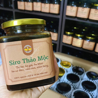 Siro ho thảo mộc húng chanh