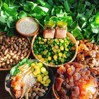 Siro ho thảo mộc húng chanh