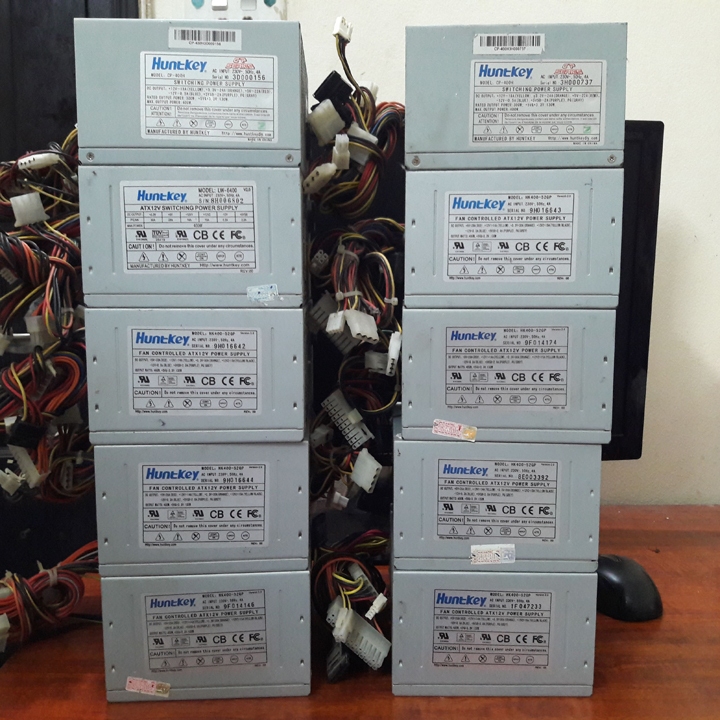 Nguồn hunkey 400w công suất thực - PSU Huntkey 400w cũ chính hãng